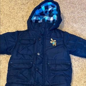 Baby warm winter coat puffer coat